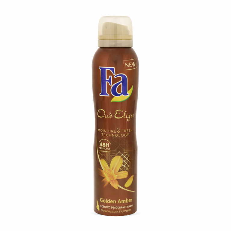 Fa Oud Elixir Golden Amber Body Spray 200 ml (6.76 fl oz)